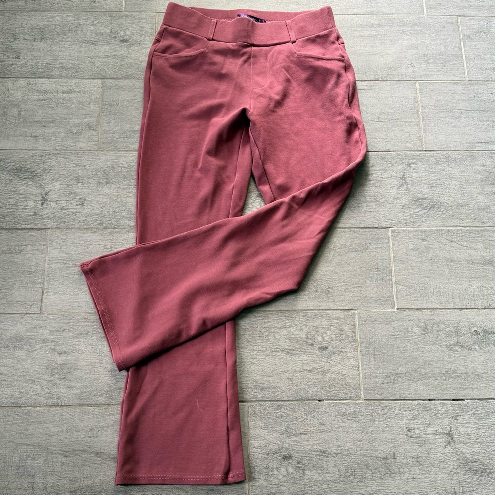 Women's Boot Cut Pants in Dusty Rose